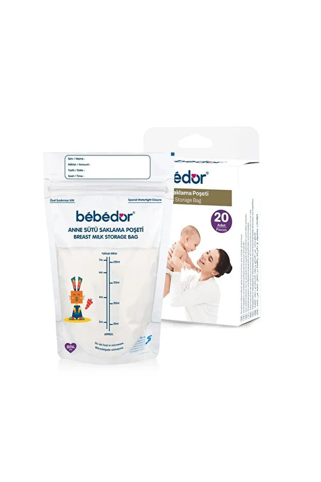 Anne Sut Saklama Posetı 20 Adet